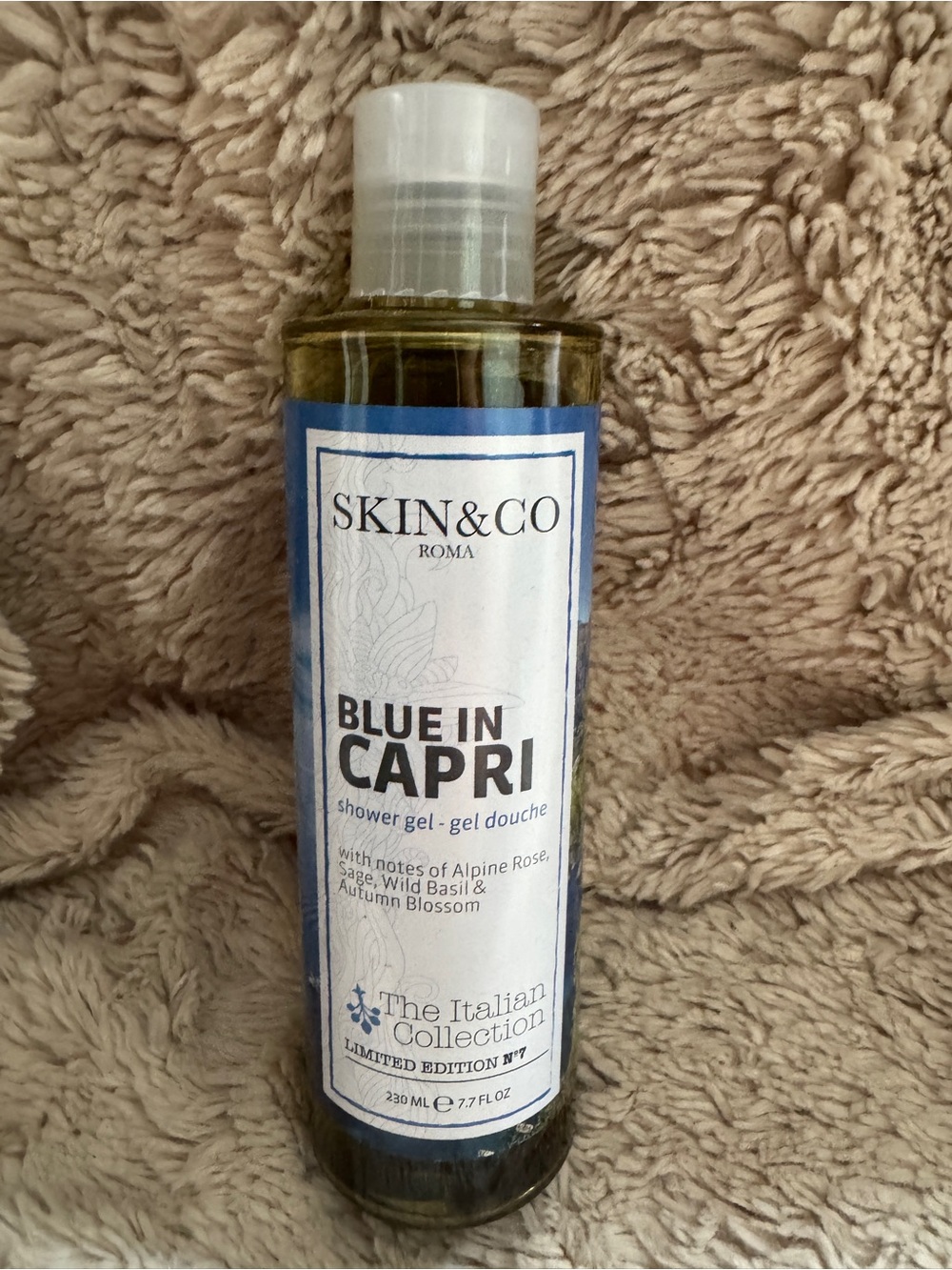 Skin&Co Blue in Capri Shower Gel - Blue